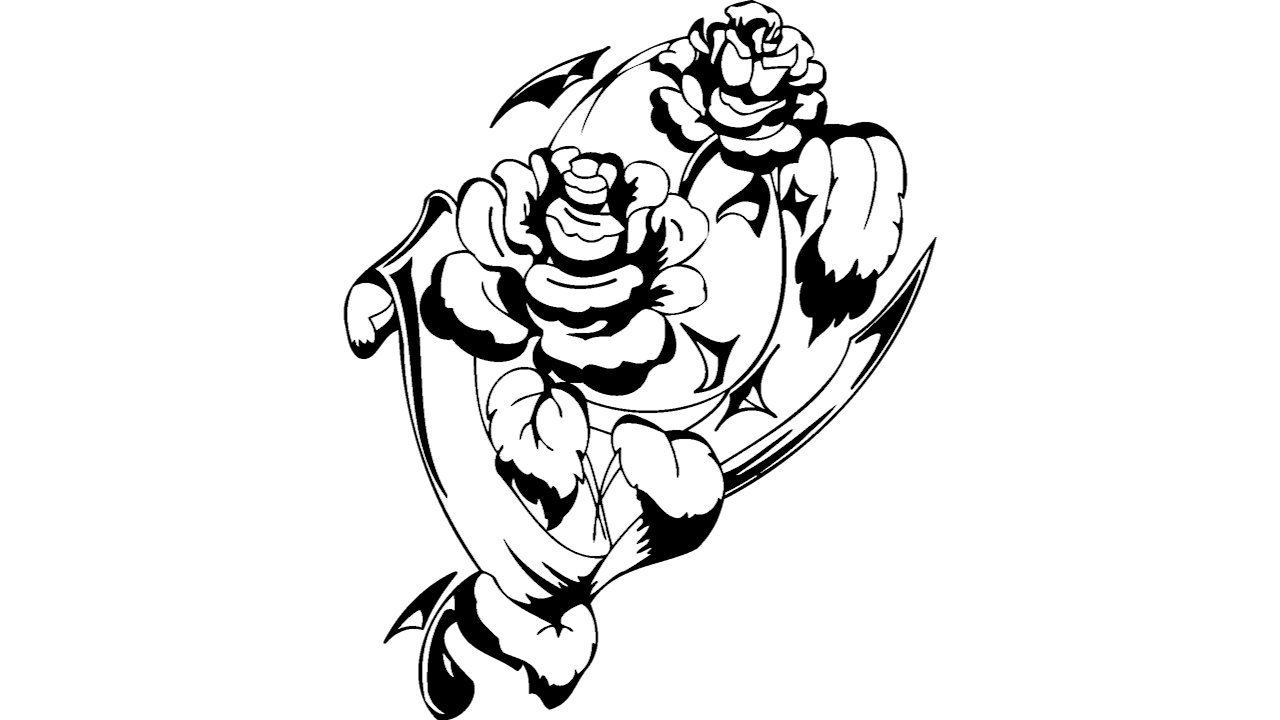 1280x720 Muscle Flowers Tattoo Flowers Tattoo Sticker