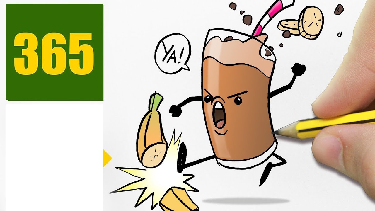 1280x720 How To Draw A Smoothie Cute, Easy Step