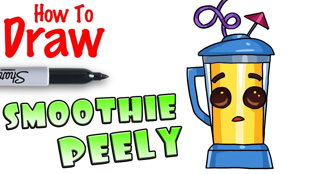 1280x720 How To Draw Smoothie Peely Fortnite