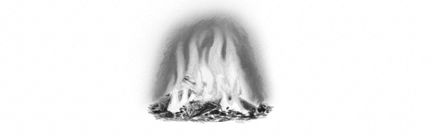 850x269 Draw The Elements How To Draw Fire