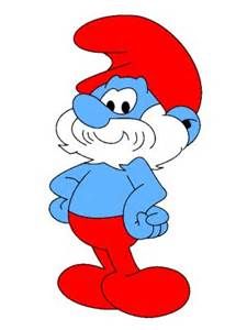 225x300 Papa Smurf Cartoon Characters