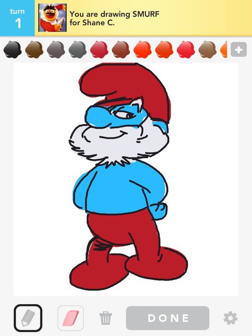 500x667 Smurf Drawings