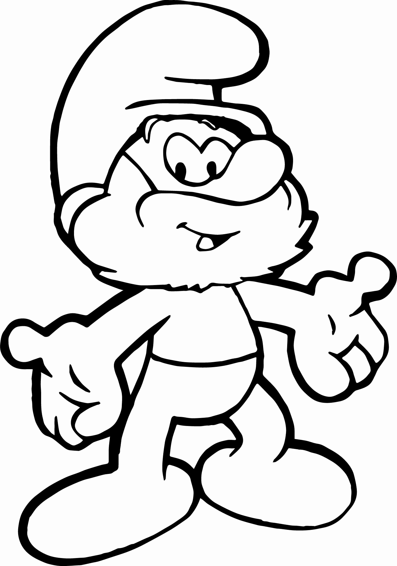 Smurf Drawing | Free download on ClipArtMag