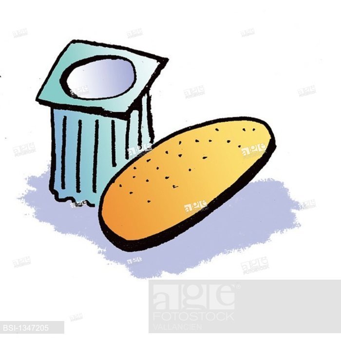 700x700 Afternoon Snack, Drawing, Stock Photo, Picture And Rights Managed