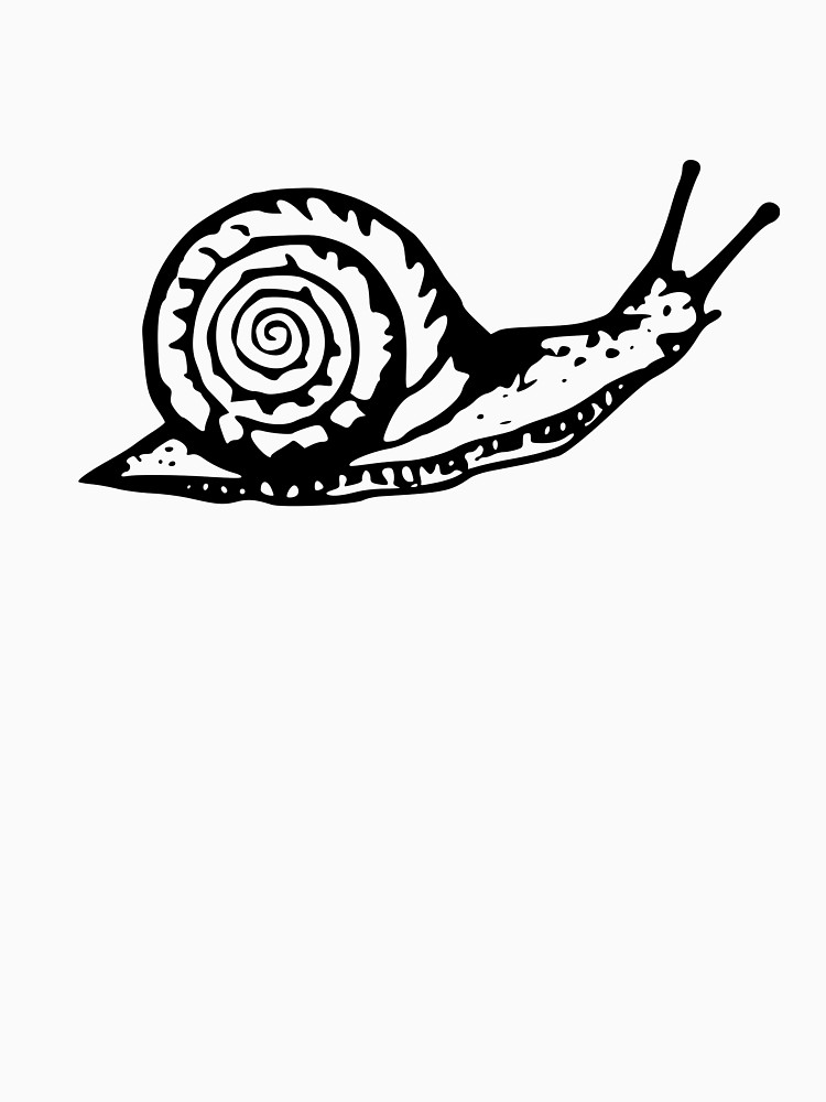 750x1000 Snail Drawing T Shirt