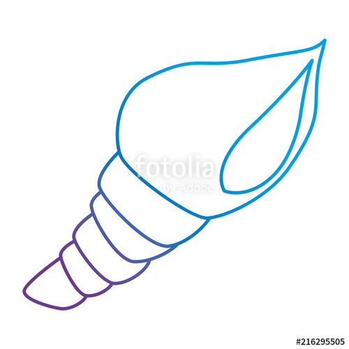 500x500 Snail Shell Isolated Icon Vector Illustration Design Stock Image