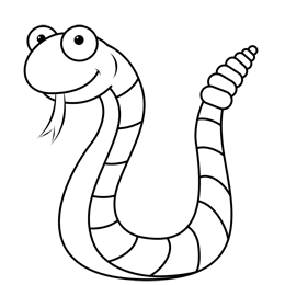 260x260 Snake Drawing Free Download Clip Art