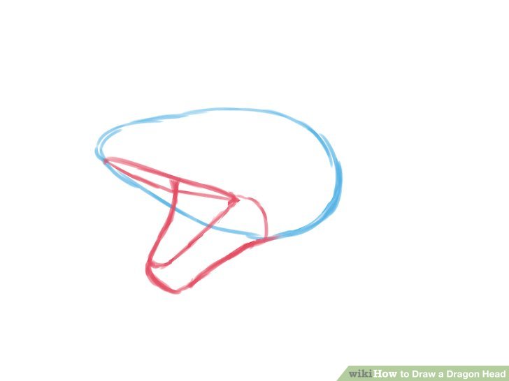 728x546 How To Draw A Dragon Head