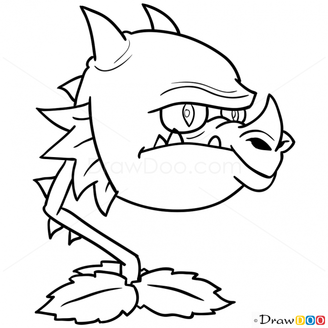 665x664 Snapdragon Drawing Cartoon For Free Download
