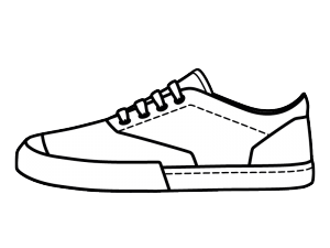 300x225 Collection Of Free Sneaker Drawing Trainer Download On Ui Ex