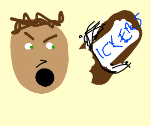 300x250 Angry Person Having A Snickers