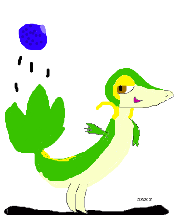 560x686 Playful Snivy