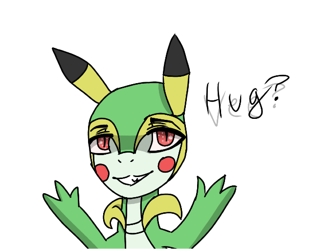 640x509 Snivy Pikachu Pokepasta Ocs Drawing