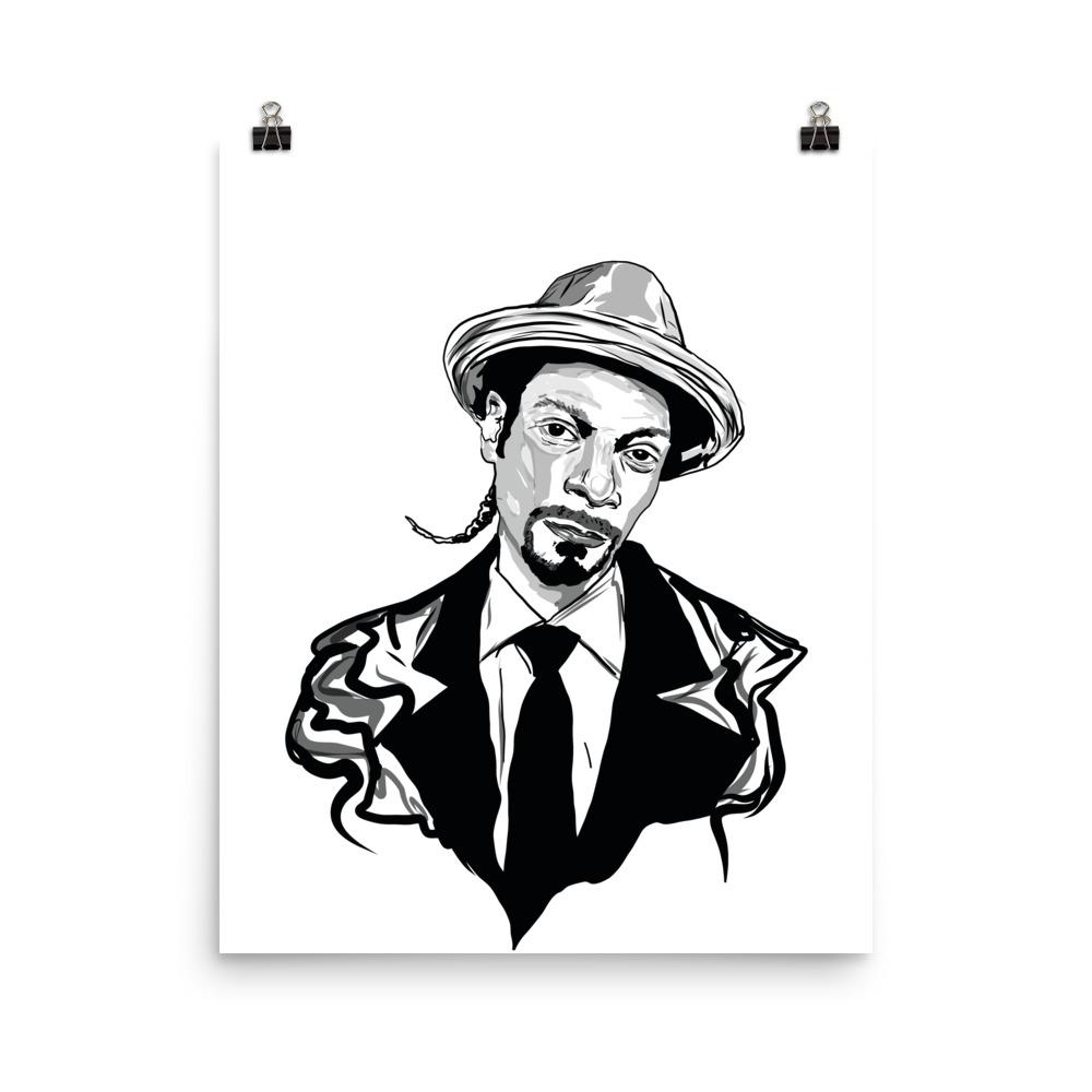 1000x1000 Snoop Dogg Art Poster