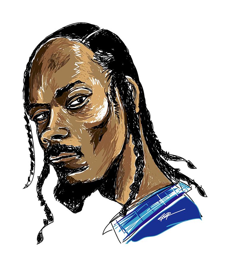 774x900 Snoop Dogg Digital Art