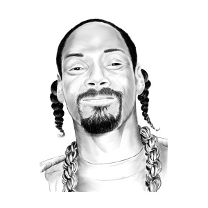 300x300 Snoop Dogg Digital Art