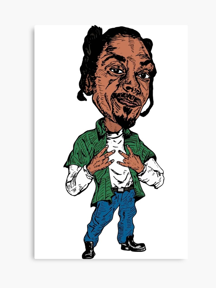 750x1000 Snoop Dogg Canvas Print