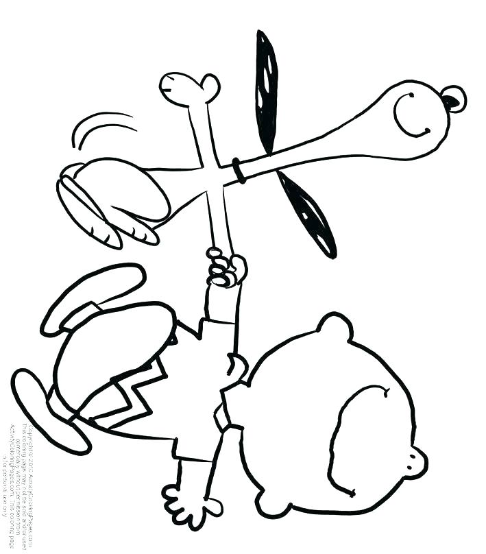 Snoopy Christmas Drawing