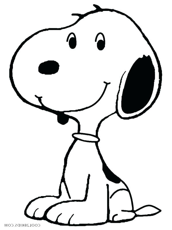 600x800 Baby Snoopy Christmas Coloring Pages