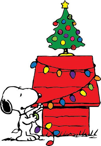 345x500 Christmas Snoopy Free Downloaded Charlie Brown