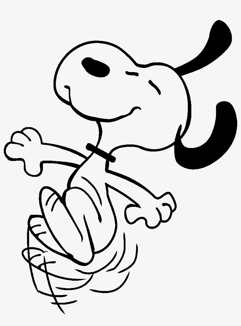 820x1108 Snoopy Drawing Png