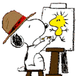 250x250 Snoopy Drawing Woodstock Sticker Gif Find, Make Share Gfycat Gifs