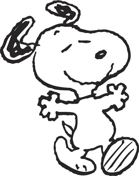 450x570 I Need To Trace This Snoopy, Snoopy Love, Peanuts
