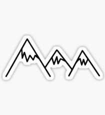 210x230 Snow Capped Mountains Stickers Redbubble