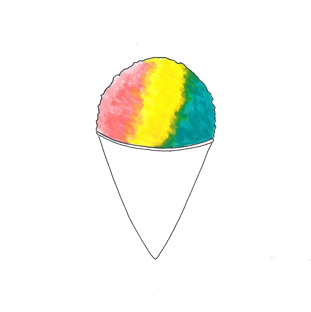999x1000 Pan Pride Snow Cone