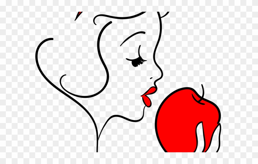 880x560 Drawn Apple Snow White