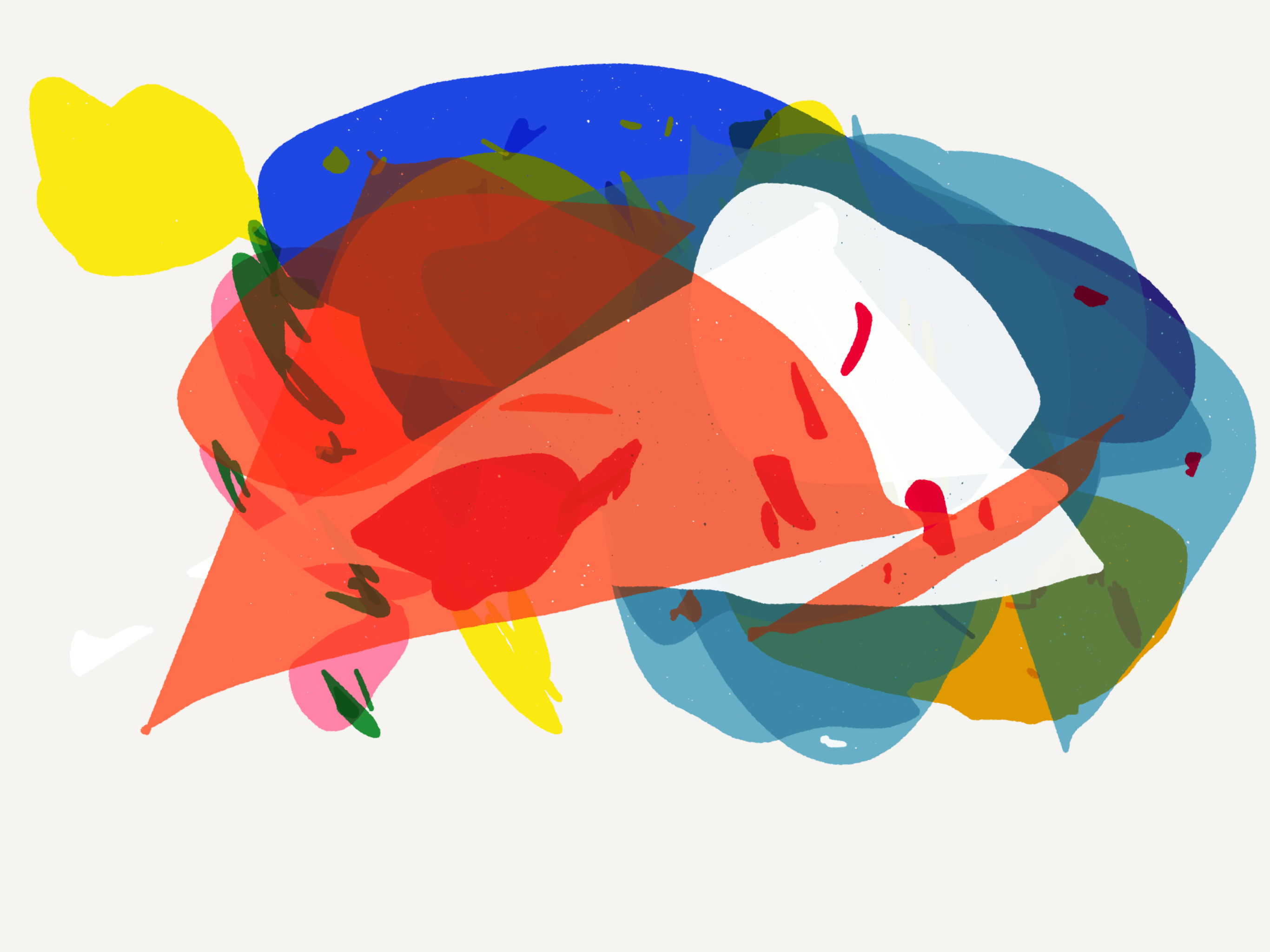 2732x2048 Red Mountain Landscape