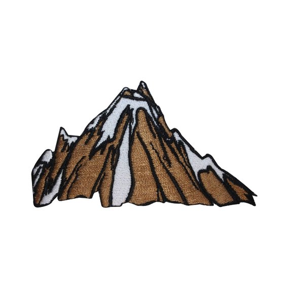 570x570 Snow Mountain Patch Hill Range Cliff Craft Embroidered Etsy