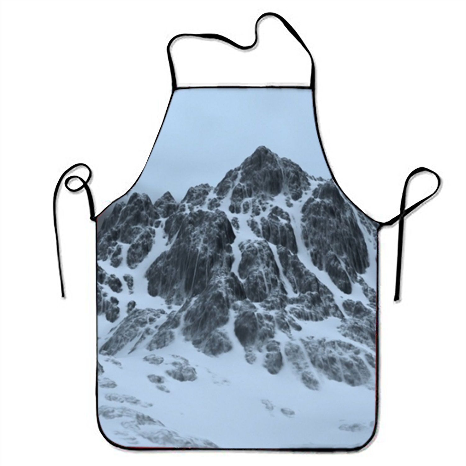 1500x1500 Jonhbkd Fashion Snow Mountains Kitchen Apron For Women