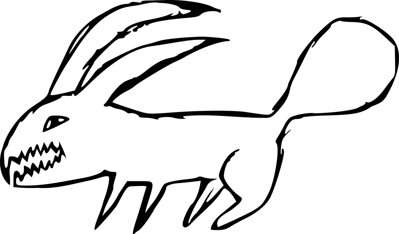 1279x750 Hares Drawing Snow Hare Transparent Png Clipart Free Download