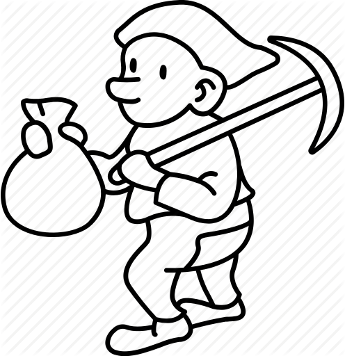 496x512 Dwarf, Gnome, Halfling, Hobbit, Miner, Snow White Icon