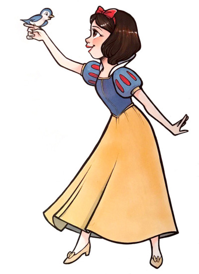 400x550 Snow White And The Seven Draw Tumblr