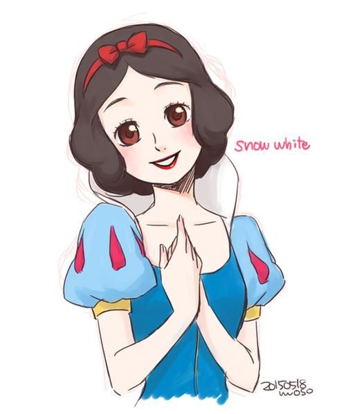 Snow White Drawing | Free download on ClipArtMag