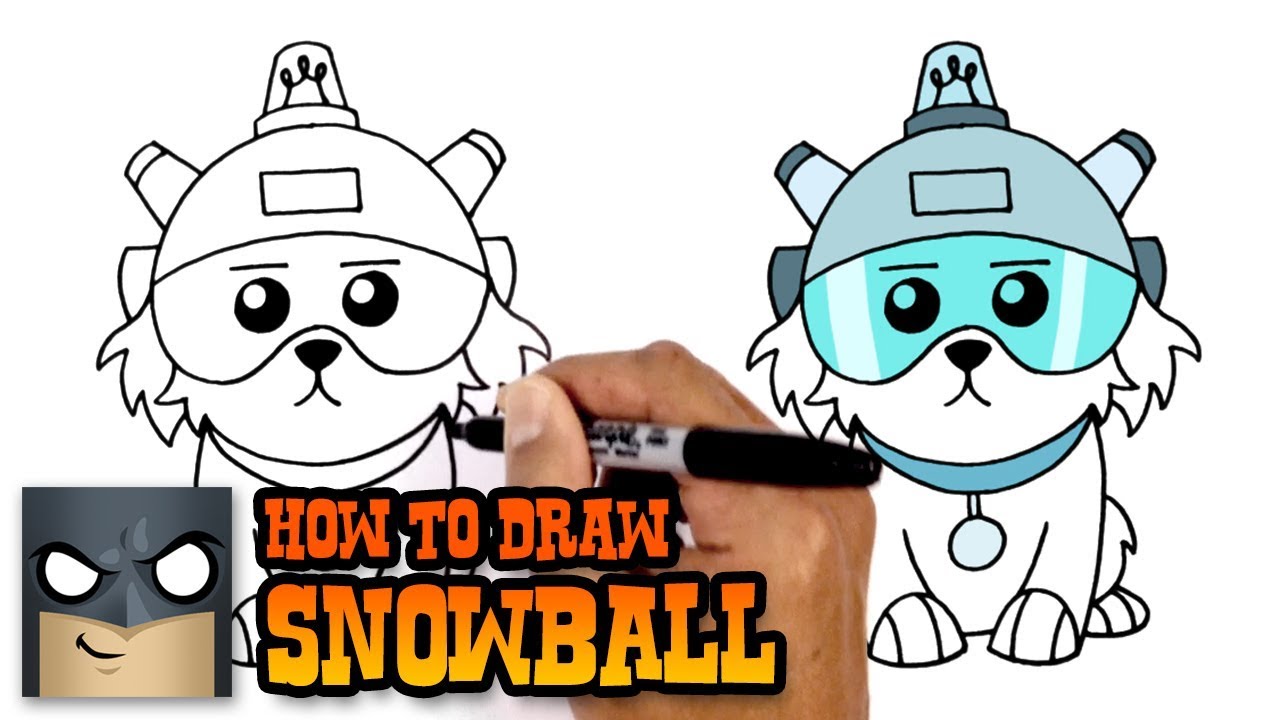 1280x720 How To Draw Snowball Rick And Morty