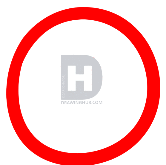 556x552 How To Draw A Snowball, Step