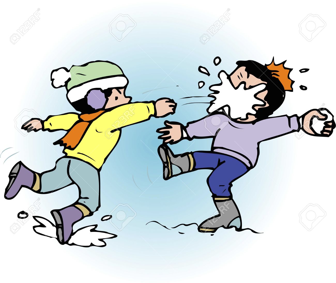 1300x1096 Snowball Fight Clipart Look At Clip Art Images