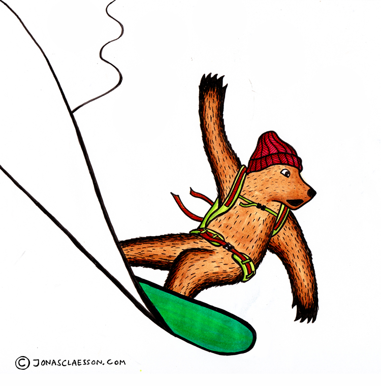 750x760 Snowboard Drawing Jonas Claesson