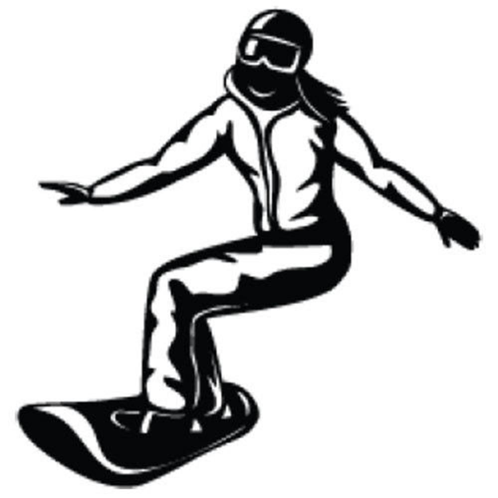 1000x1000 color choice vinyl decal sticker snowboard snowboarder style