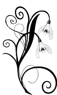 193x321 Snowdrops Tattoo Design
