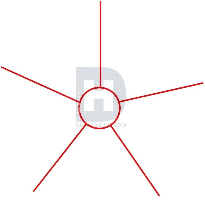 668x653 Easy Snowflake Drawings How To Draw A Snowflake Step Easy