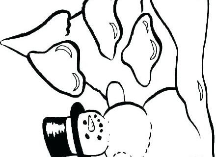 440x320 Free Printable Snowflakes Coloring Pages Luxury Snowman