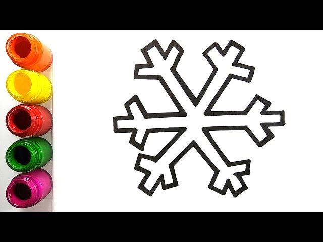 640x480 Snowflake Drawing Free Coloring For Kids Free Coloring Pages