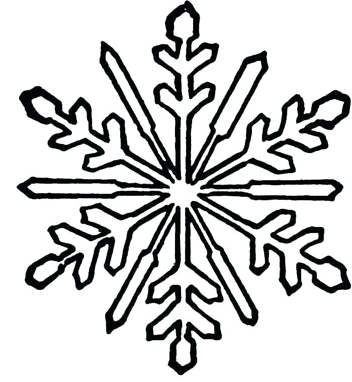 700x759 Coloring Pages Draw A Snowflake Coloring Snowflakes Pages