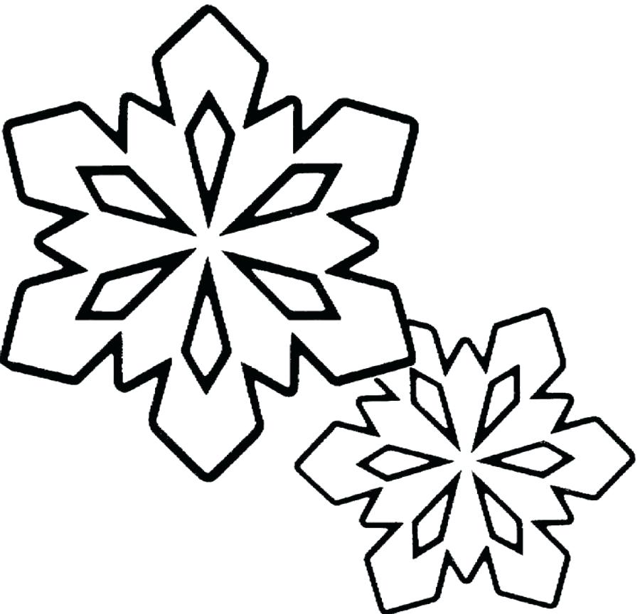 900x864 Snowflake Coloring Pages Snowflake Coloring Pages Printable Free