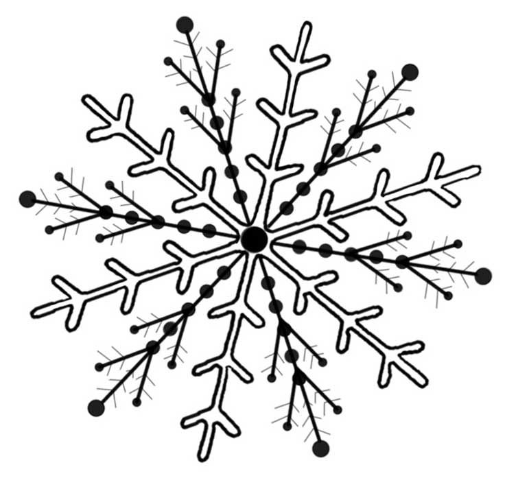 736x697 Collection Of Free Snowflakes Clipart Sketch Amusement Clipart