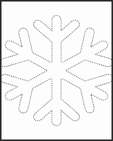 Snowflake Drawing Patterns